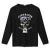 Cafe Racer Ace in de Pack Vintage Retro Biker Schedel T-shirt voor Mannen vintage Gewassen mode Veelzijdig homme Stijlvol Rekbaar