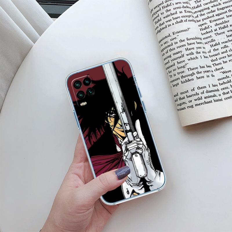 BH27 H-Hellsing Transparent Phone Case for Samsung Galaxy A04 A04S A14 A23 A34 A54 M23 M33 M52 M53
