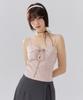 Deliscent Lace-Up Bustier [Pink]