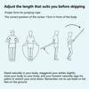 Beaded Skipping Rope Ergonomic Comfortable Grip Adjustable Flexibility Exercise PVC Physical Testing Training
