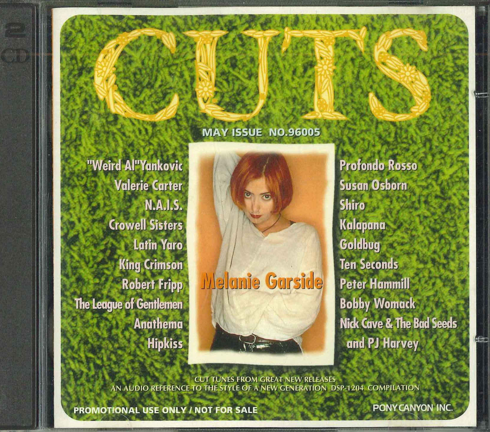 

CD VARIOUS - Cuts No.96005 May Issue DSP1204 PONY CANYON 1996 Japan Soul/Funk Used