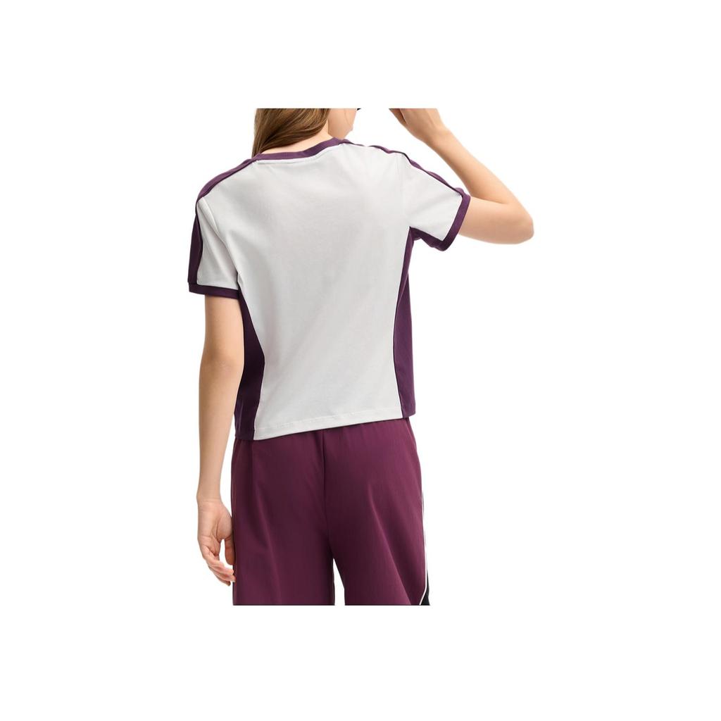 New FILA Regular T Shirt Women's Cloud White F11W519101FWT