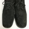 Versace Classic Chukka Boots Schwarz Wildleder-Finish Größe 41.5 26.026.5 Vintage Herren(GEBRAUCHT)