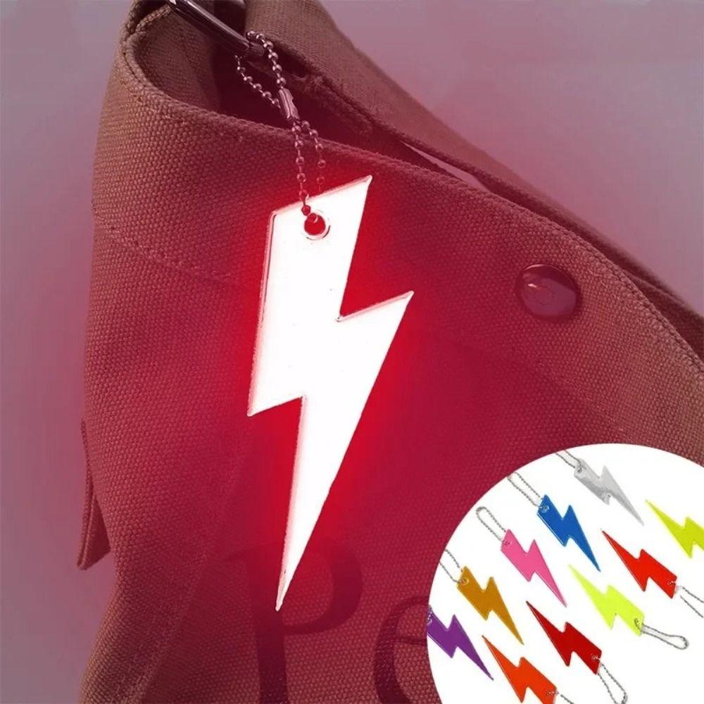 Car Keyring Reflective Keychain Decoration Reflective Keyring  Adults Children