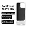 Handyhülle mit Tastatur Magnetische Saugung All-in-One Handyhülle Kabelgebundene externe Tastatur für iPhone 16 Pro Max 17 Pro Max