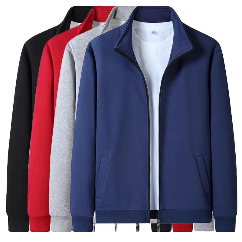 Men's Casual Sports Solid Color Pullover Sweatshirt for Autumn and Winter, Men's Fashionable Printed Non Velvet Sweatshirt
