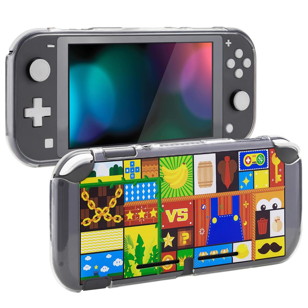 Vlastné ochranné puzdro kompatibilné s krytom PlayVital Switch kompatibilné s ochranným krytom pre Switch pre Switch Lite (mäkké) Lite, (mäkké) Svetlo,