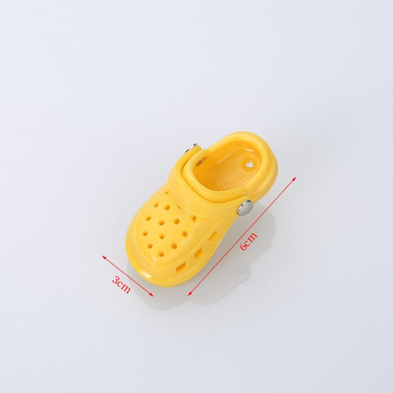 Cute Mini Slipper Charms: Versatile Couple Keychain Accessories