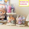 1PC Transparent Acrylic Storage Box Blind Box Doll Pendant Display Stand Storage for Showcase Blind Box Organizer Jewelry Holder
