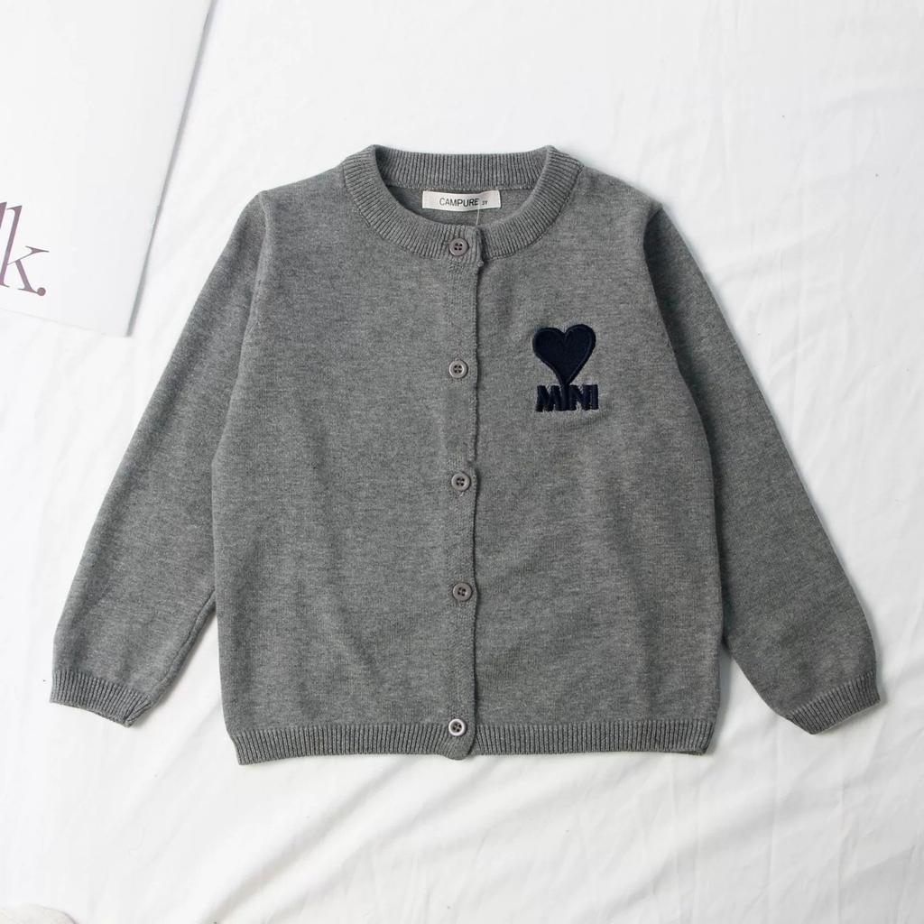 Girls' Stylish Casual Cardigan Sweater Outerwear