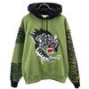 Print Parker S Green Brushed Back of Pullover Men's Used