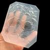2024  New Mirror DIY Handmade UV Crystal Epoxy Mold with Leaf Big Rose Jewelry Pendant Accessories