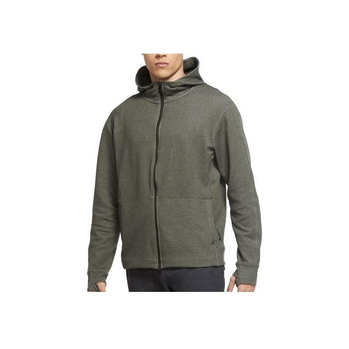 

Мужская куртка для йоги с капюшоном и молнией во всю длину Nike, серая CU6261-355 XXL