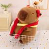 Miantian Ling Nezha Capybara Plush Toy Qiankun Circle Kapibara Doll Throw Pillow Nezha Capybara Doll Doll