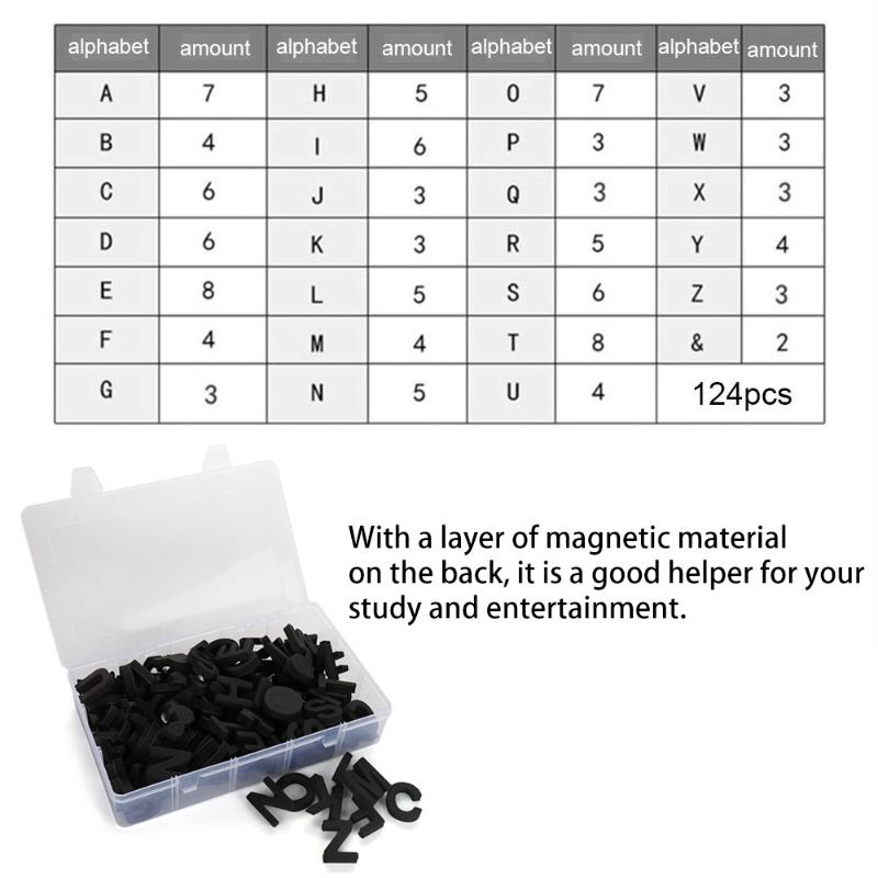 Magnetic Alphabet Letters Magnetic Stickers English Alphabet Stickers Fridge Magnets Early Learning Toys Educational Children's