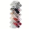 1pcs Fish Lipstick Case Desktop Organizer Box Multi-compartment Organizer Lipstick Display Rack 16 Compartment Fish