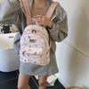 Small Fresh Preppy Style Backpack Women's 2025 Fashionable New All-matching High-end Schoolbag Commuter Travel