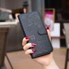 For Xiaomi Redmi Note 13 5G PU Leather Cover Four Leaf Clover Flip Wallet Phone Case