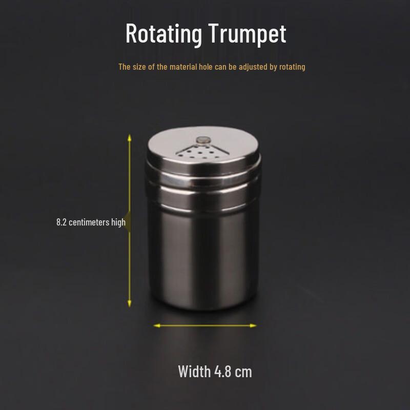Stainless Steel Rotary Spice Shaker