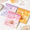 Cartoon Mini Sticker Book Tiny Pet Food Stickers Book Children Girls Nail Sticker Decor Diy Notebook Scrapbook Planner Decals