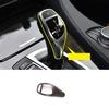 Fit For BMW X3 F25 X4 F26 2014-2017 Oak Grain Gear Shift Knob Shifter Lever Trim
