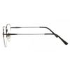 Semi Rimless Oval Black Smartbuy Collection Treysab 930b Fashion Men Eyeglasses