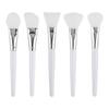 5pcs Professional Silicone Mask Brush DIY Home Salon Silicone Facial Mud Mixing Brush for Skin Care Reusable Cosmetic Tool