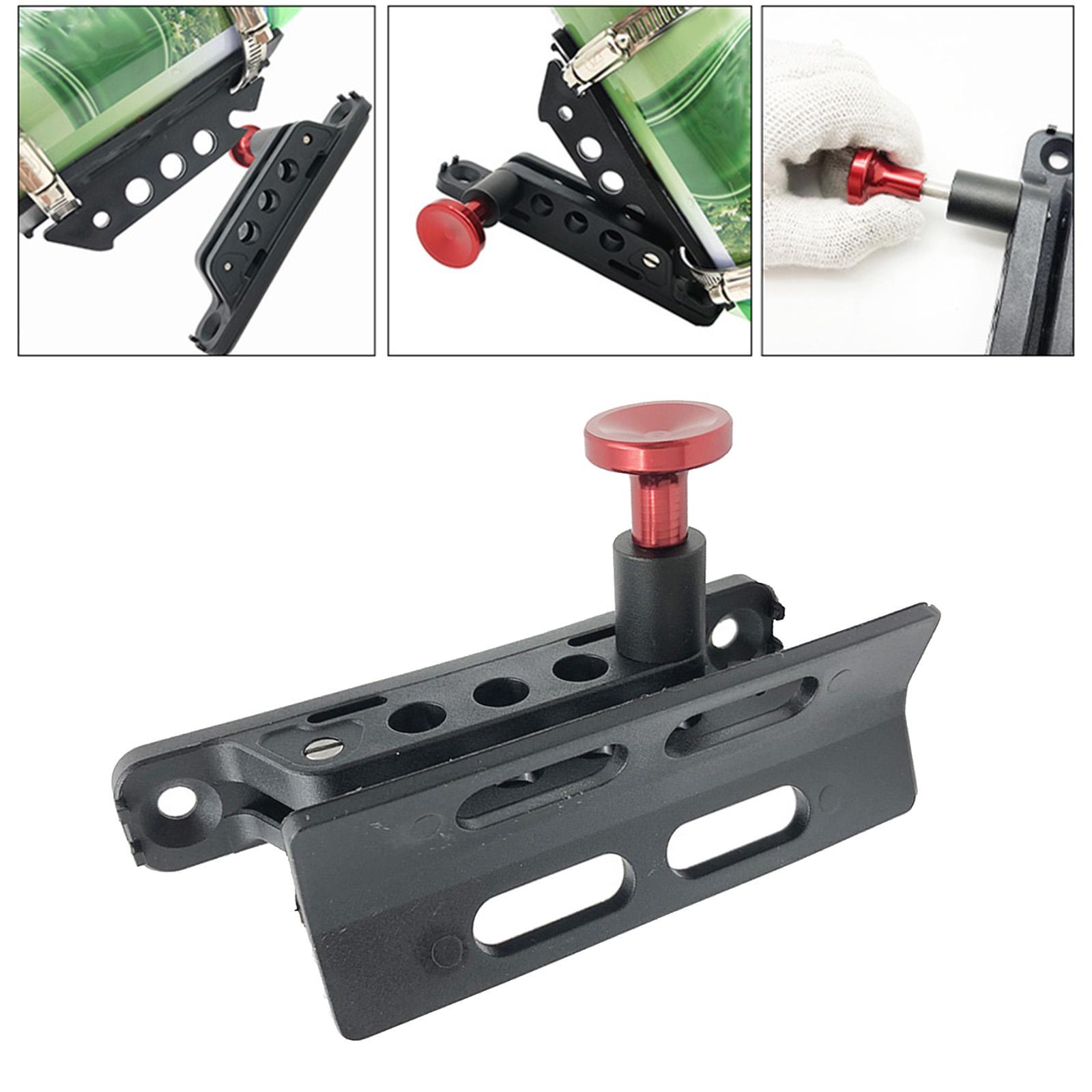 

New Multi-purpose Adjustable Holder Mount (4 pcs extra rings for spare using) червоний