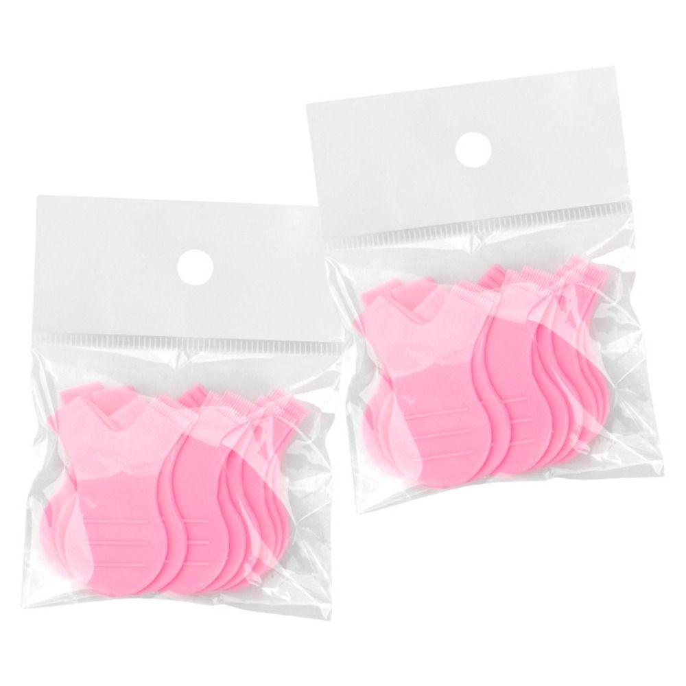 10PCS New Soft Plastic Eye Lash Lift 8 Colors Y Shape Lash Extension Graft Eye Lash Perming Pad Mascara Tool