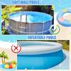 Swimming Pool Filter Pump 1.5m Hose, Pool Hooks for Poles Adjustabl Pool Pole Hanger for Above Ground Pools SAccessories