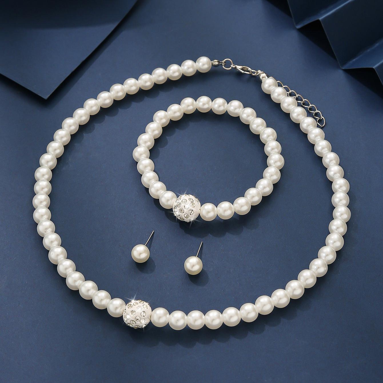 Hot-selling camellia shape stud earrings bracelet necklace combination women s jewelry set elegant jewelry women