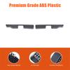 ABS Black For BMW 5 Series G60 2024 2025 Car Seat Lower Air Outlet Dust Cover Trim Car Interior Accessories