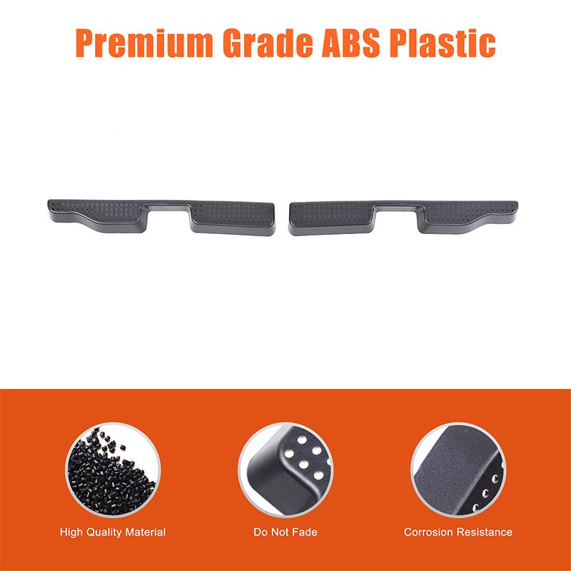 ABS Black For BMW 5 Series G60 2024 2025 Car Seat Lower Air Outlet Dust Cover Trim Car Interior Accessories
