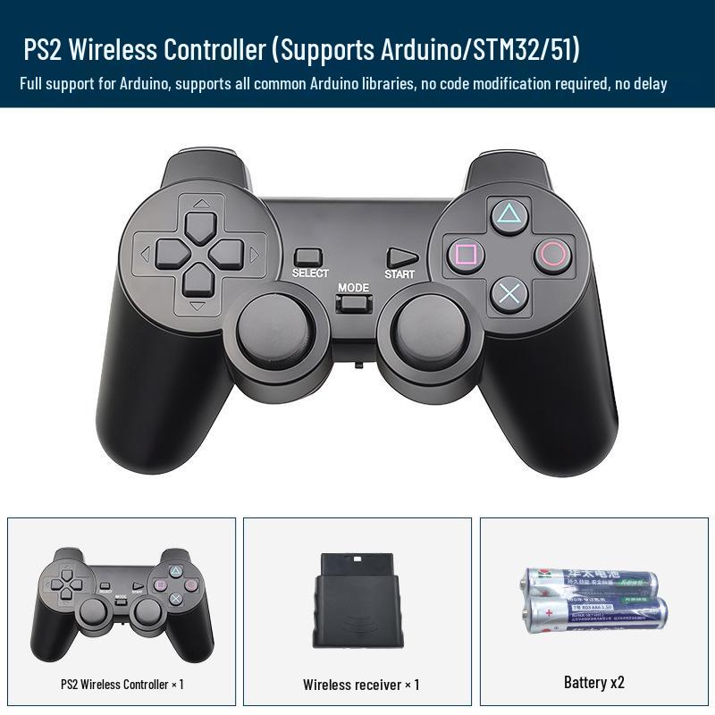 Songjia 2.4G Wireless PS2 Controller for Arduino Car Robots