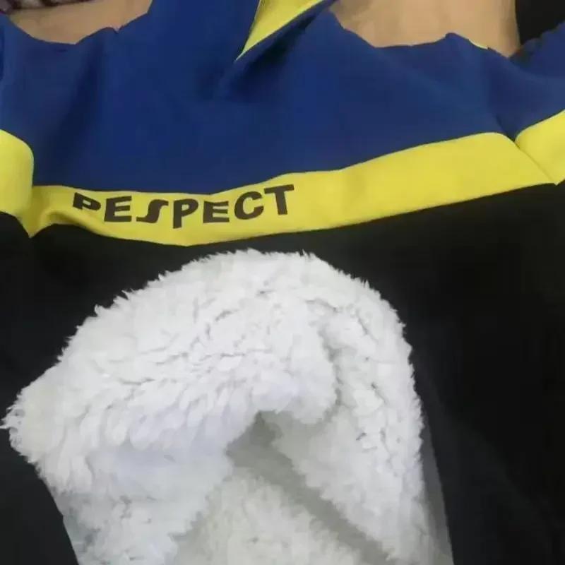 Boys Double-sided Velvet Sets Children Fashion Hooded Suit Kids Autumn Winter Jackets+Pants 2Pcs Outfits Teenager Casual Clothes