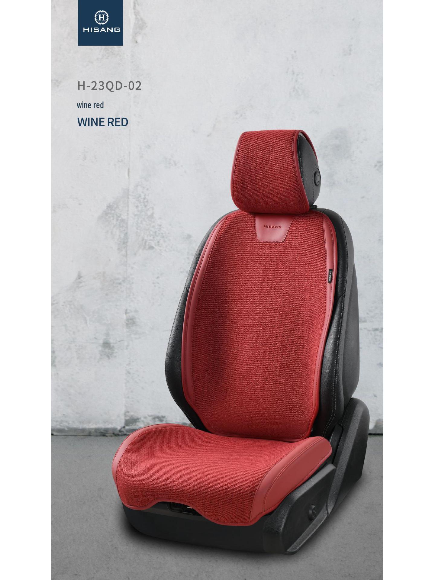 Universal Four Seasons Suede Car Seat Cushion Pad for Five Seats - Ventilated Half Cover Rear Seat