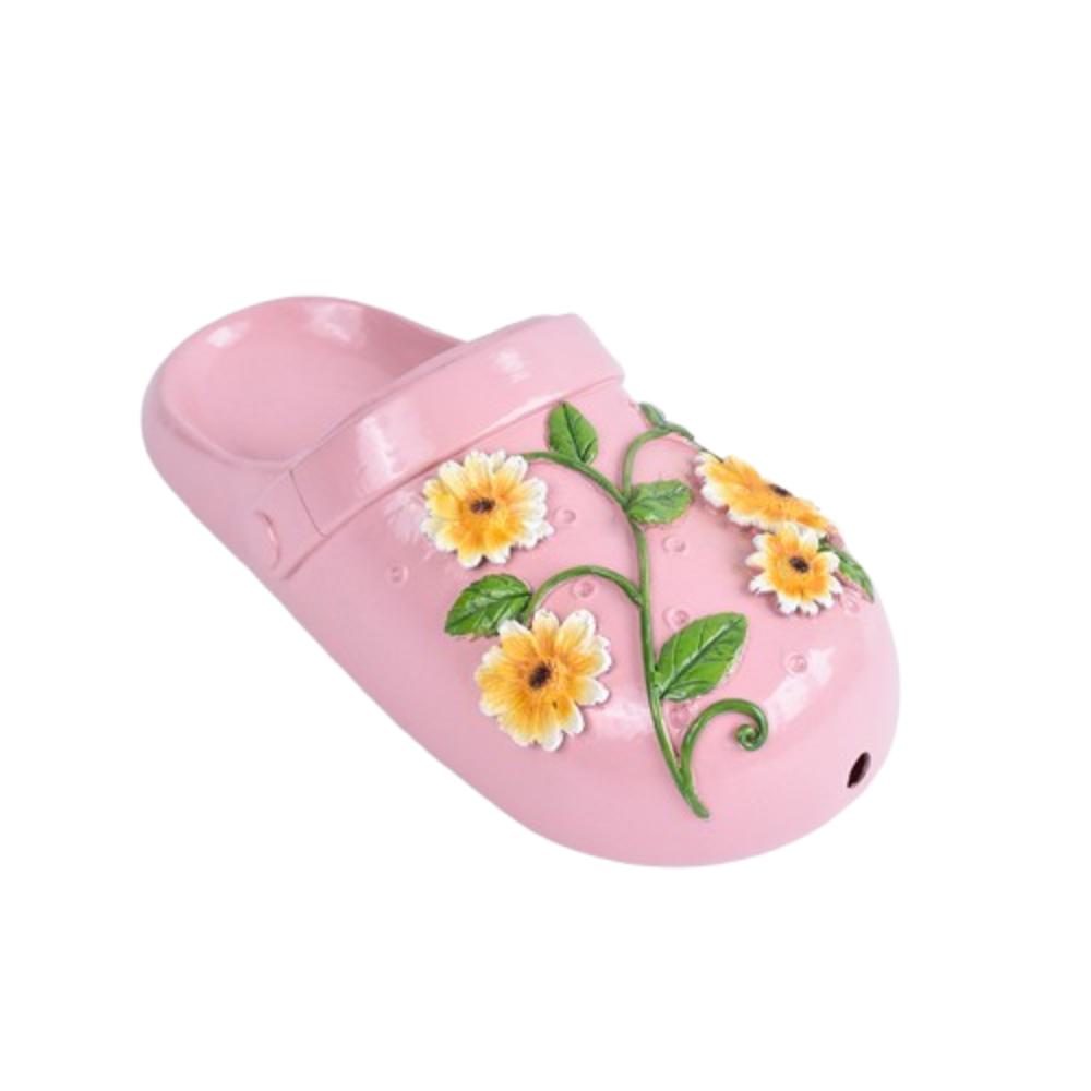 Durable Cartoon Slippers Flower Pot Resin Crafts Handmade Flower Holder Waterproof Funny Shoes Flowerpot Wedding Party