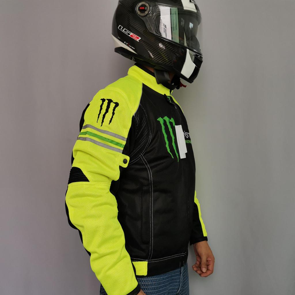 Kombinezon Motocyklowy Męski Kurtka Wyścigowa Szybki Zjazd Przeciwupadkowy Oddychający Cienki Design