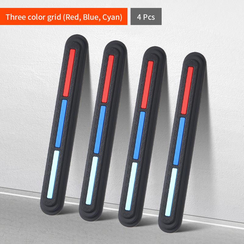 4 Stück Auto Rückspiegel Türschutz Kantenschutz Puffer Zierleiste Schutzleiste Auto Kratzschutzleiste