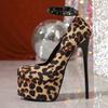 Fashion Eilyken Design Pumps Women Sexy Fetish Patform Buckle Strap Stripper Nightclub Stiletto Heels Shoes Zapatos De Mujer