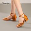 Sansha Children's Satin Latin Dance Shoes