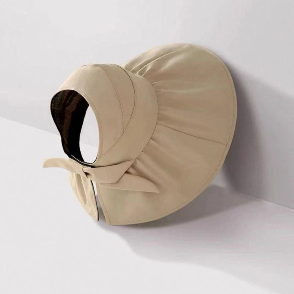 Adjustable Size Sun Hat Wide Brim Large Sun Visor Hat Portable Sunshade Hat Travel