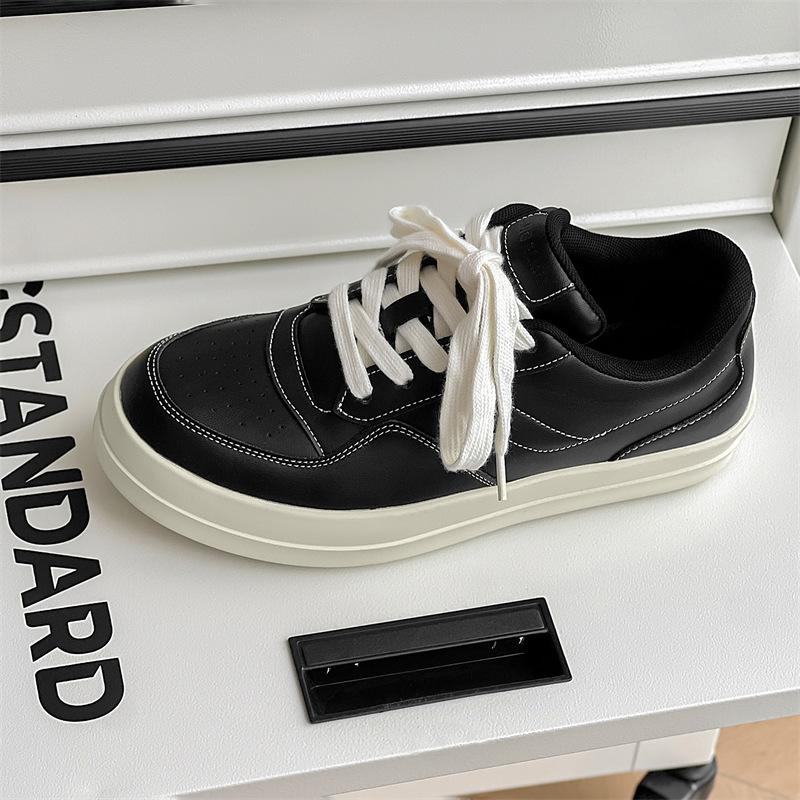 Niche new comfortable and breathable summer thick-soled heightening sports and leisure board shoes
