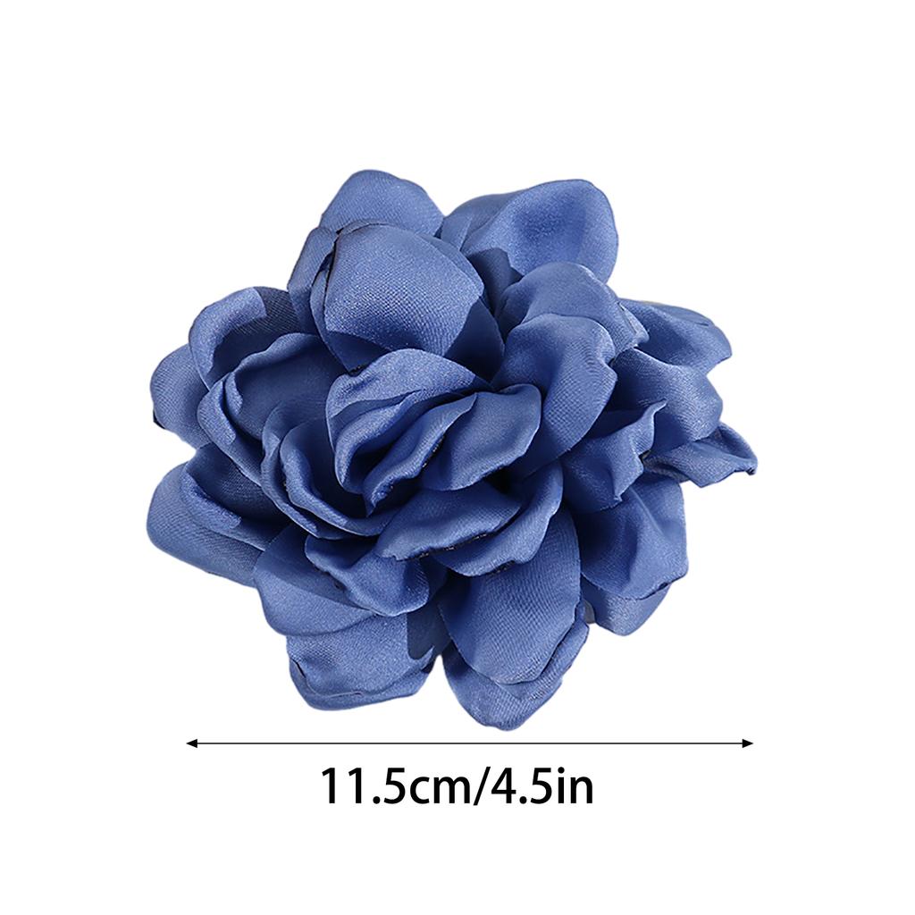 Delicate Camellia Accessories Multi Layered Fabric Flower Hair/Clothes Embellishments Craft Supplies for DIY Enthusiasts