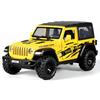 1/32 Scale Wrangler Off-Road 7 Door for Wrangler Diecast Toy Car Model,  Metal Alloy Vehicle for Kids Boys Girls Adults, Doors Open, Light