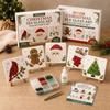 1 Set Magical Christmas Theme Christmas Sea Glass Art Kit Mosaic Artwork Kit Mosaic Art Creation