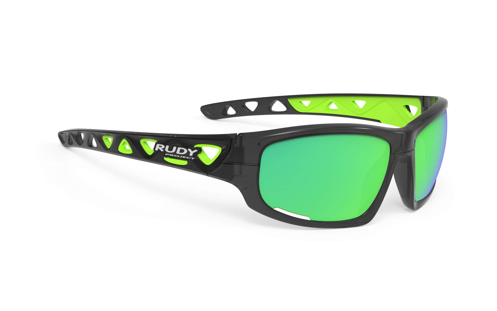 

RUDY PROJECT Road Bike Sports Sunglasses Cycling Bicycle Outdoor Sailing Yachting Jogging Fit Shield Included Air Grip Crystal Graphite Frame Multi