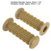   Shakeproof Non Slip Rubber Grips Motorbike Accessory for 25‑28mm Motorcycle Handlebar
