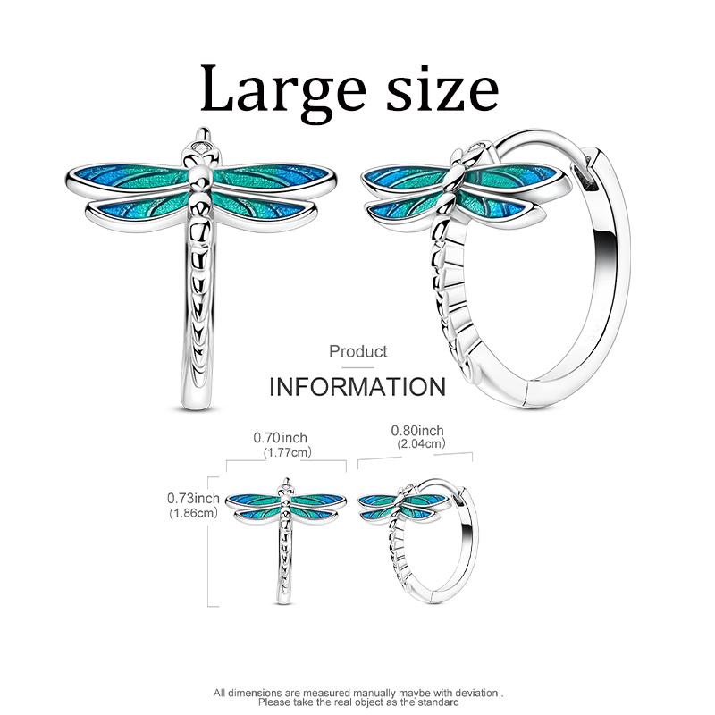 Hoop Earring Copper Original Earring For Woman Star Clover Zircon Pendientes Fine Jewelry