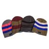 Adult Unisex Hat Wireless Bluetooth Headset for Phone and Music Warm Striped Knitwear Beanie
